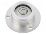 Spirit level | mounting flange, for bolting surface | H: 10mm