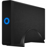 ICY BOX IB-377-C31, drive housing (black)