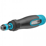 Hazet torque screwdriver 6004CT-12 black/blue, 0.2 - 1.2 Nm, 1/4" bit holder, round handle