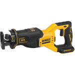 DEWALT DCS382NT cordless reciprocating saw, 18 volts, yellow/black, without battery and charger, in TSTAK Box II