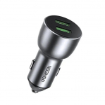UGREEN QC 3.0 auto lādētājs | 36W | QC | USB-A | pelēks