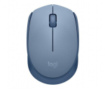 Logitech M171 Wireless Mouse RF Wireless, 1000 DPI, Blue Gray