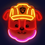 T&ouml;&ouml;riistad ja m&otilde;&otilde;teseadmed // Uued tooted t&ouml;&ouml;riistade, tarvikute kategoorias // Wiszący neon led na plexi psi patrol &ndash; rubble ow-130446