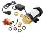 Pump: circulation | 230VAC | IP44 | max110&deg;C | 20l/min | 10m