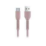 Tahvelarvutid ja tarvikud // USB kaablid // Maxlife kabel mxuc-04 usb &ndash; usb-c 1,0 m 3a r&oacute;żowy