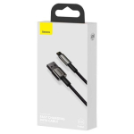 Baseus Lightning Tungsten seeria kaabel 2.4A, 1m Black (CALWJ-01)