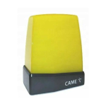 Hoiatuslatern CAME KRX1FXSY 24/230V Yellow (806LA-0030)
