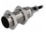 Sensor: inductive | Output conf: NPN / NO | 0&divide;8mm | 10&divide;30VDC | M18