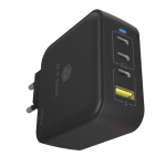Laadija 4-porti IcyBox 100W GaN koos PD 3.0-ga