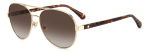 P&auml;ikeseprillid Kate Spade naistele AVERIESJ5GF8H (L&auml;&auml;ts/Sild/K&otilde;rvaklamber) 58/17/140 mm