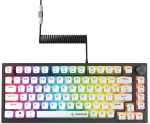 Juhtmega klaviatuur Rampage Zenith Pro 8000Hz, Hall Effect, RGB, Gateron KS-20, Black