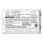 Replacement Battery for GE Versana Ultrasound, 03-50049-001, 5803177, Lithium-ion 5350mAh