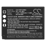 Type-C USB-C Input battery for Fujifilm NP-W126, NP-W126, 1000mAh 7.4 Volts
