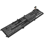 8000 mAh for Dell 4K1VM,V0GMT,0NCC3D,0W62W6