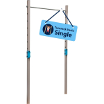 HUDORA Vario gymnastics bar, blue fitness equipment