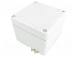 Enclosure: multipurpose | X: 100mm | Y: 100mm | Z: 81mm | ATEX | aluminium