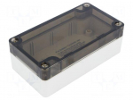 Enclosure: multipurpose | X: 65mm | Y: 120mm | Z: 40mm | 1554 | grey | IP66