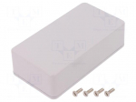 Enclosure: multipurpose | X: 60mm | Y: 112mm | Z: 31mm | 1590 | aluminium