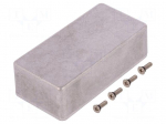 Enclosure: multipurpose | X: 50mm | Y: 100mm | Z: 31mm | 1590W | aluminium