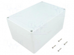 Enclosure: multipurpose | X: 120mm | Y: 180mm | Z: 90mm | ZP | light grey