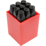 Numbritega klemm 8mm, 9 tk