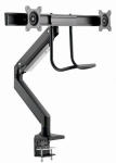Gembird MA-DA2-04 Adjustable Desk Mounted Monitor Arm for 2 Monitors