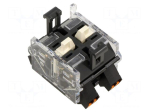Contact block | 22mm | 04 | front fixing | push-in terminals | 250VAC