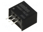 Converter: DC/DC | 2.5W | Uin: 4.75&divide;18VDC | Uout: 2.5VDC | Iout: 1A | SIP3