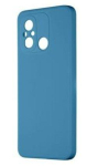 Back panel cover iLike Xiaomi Xiaomi Redmi 12C Matte TPU Case Blue