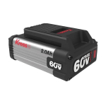 Consumer electronics KRESS BATTERY RECHARGEABLE LI-ION/60V 2AH KA3000