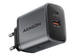 Controller Axagon  ACU-PQ67 GaN Wall charger 67W, 2x port (USB-A + USB-C) PD3.0/PPS/QC4+/SFC 2.0/Apple, Black