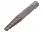 Screw extractor | Dia: 6.2&divide;11mm | L: 80mm | Tipwidth: 7mm