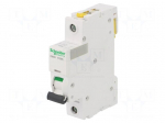 Circuit breaker | 230VAC | Inom: 25A | Poles: 1 | DIN | Charact: B | 10kA