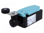 Limit switch | lever R 27mm, plastic roller &Oslash;19mm | NO + NC | 10A
