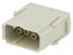 Connector: rectangular | module | male | Han Modular EE | PIN: 8 | 16A