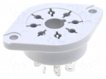 Socket | PIN: 8 | 10A | 250VAC | Mounting: on panel | Series: R15 | octal