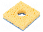 Tip cleaning sponge | for ERSA station | 55x55mm