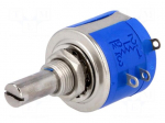 Potentiometer: shaft | multiturn | 50k&Omega; | 2W | &plusmn;5% | 6.35mm | linear