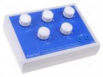 Decade box: capacitance | 1&divide;9999999pF | Number of ranges: 5