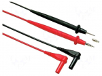 Set of test leads | Urated: 1kV | Inom: 10A | Len: 1.5m | 2x test lead