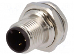 Socket | M12 | PIN: 3 | male | A code-DeviceNet / CANopen | soldering