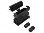 Enclosure: for rectangular connectors | Han Eco B | size 24B | M25
