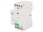 Contactor: 4-pole installation | NO x4 | 24VAC | 25A | DIN | IKA