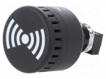 Signaller: sound | buzzer | 24VDC | 24VAC | Series: ESM | IP65