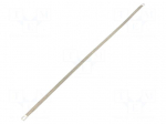 Braids | earthing tape | 6mm2 | &Oslash;1: 6.5mm | &Oslash;2: 6.5mm | L: 0.5m | -20&divide;125&deg;C