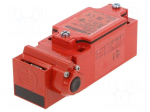 Safety switch: key operated | XCSB | NC x2 + NO | IP67 | metal | red