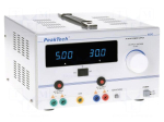 Laboratory power supply: standard | 0&divide;30VDC | 0&divide;30VAC | 0&divide;5A | 150W