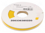 Heat shrink sleeve | glueless | 2: 1 | 4.8mm | L: 13m | yellow