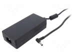 Power supply: switching | 36VDC | 4.44A | Out: 5,5/2,5 | 160W | -20&divide;70&deg;C