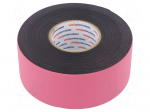 Tape: self-amalgamating | black | 38mm | L: 6.7m | Thk: 0.76mm | -40&divide;80&deg;C